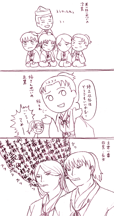 微妙にすれ違い兄弟